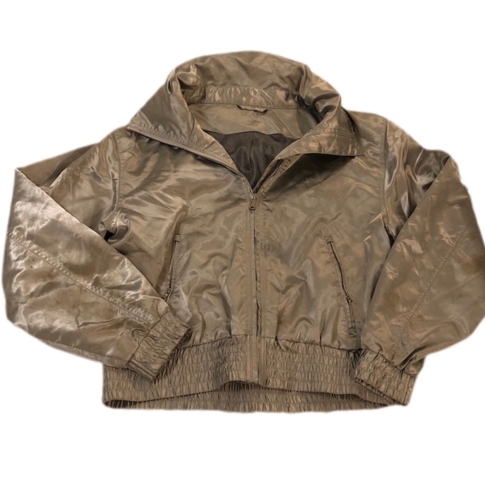 Silver Metallic Ralph Lauren Jacket
